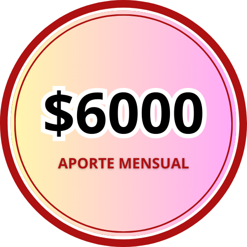 Suscripción Mensual $6000