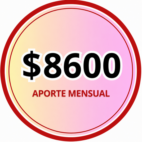 Suscripción Mensual $8600